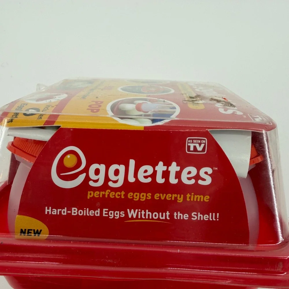 Egglettes Hard Boiled Eggs‎ Without the Shell Maker BPA Free New